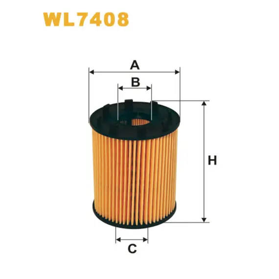 Масляный фильтр Alfa Romeo; Citroen; Fiat; Ford; Lancia; Opel; Peugeot; Subaru; Suzuki; V Wix Filters (WL7408)