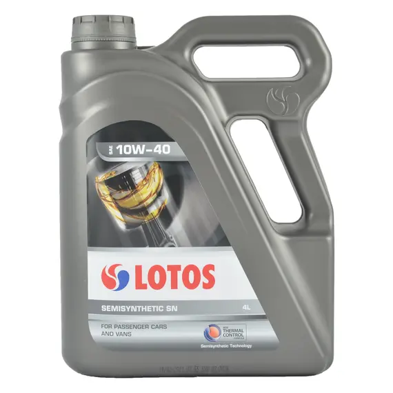 Масло моторное LOTOS Semisynthetic SN/CF 10W-40 4 л (WF-K405K00-0H0)