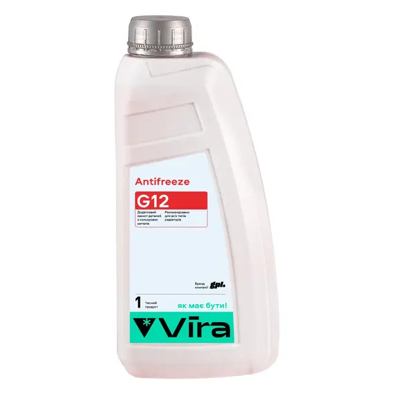 Жидкость охлаждающая VIRA -40 °C G12 красная 1 кг (VI0040)