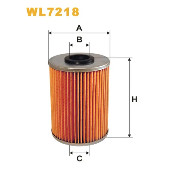Масляный фильтр BMW Serie 3 (E36) Wix Filters (WL7218)