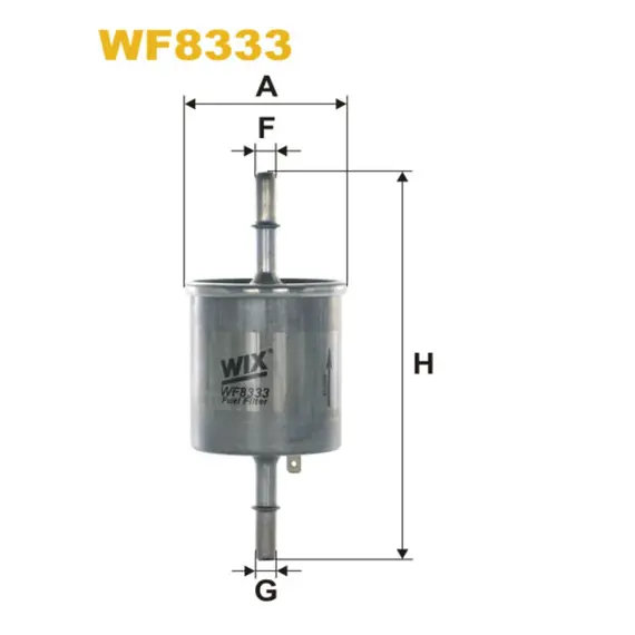 Фильтр топливный WIX FILTERS Chevrolet, Daewoo (WF8333)