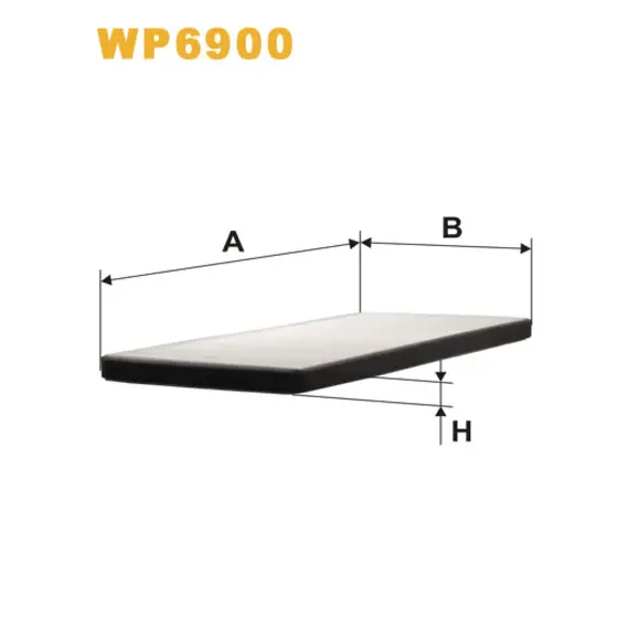 Фильтр салона BMW Serie 5 (E34), Serie 7 (E32) Wix Filters (WP6900)