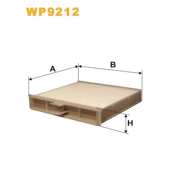 Фильтр салона Renault Scenic II Wix Filters (WP9212) Фильтр салона Renault Scenic II Wix Filters (WP9212)