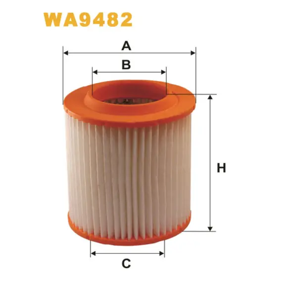Фильтр воздуха Audi A8 II (4E) Wix Filters (WA9482)