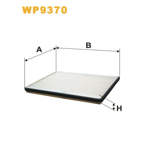 Фільтр салона Wix Filter (WP9370) (Suzuki Grand Vitara)