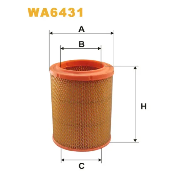Фильтр воздуха Dacia Denem Wix Filters (WA6431)