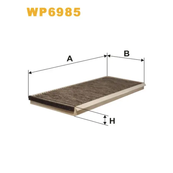Фильтр салона Mercedes Sprinter 208-216, Sprinter 308-316, Sprinter 408-416; Volkswage Wix Filters (WP6985)