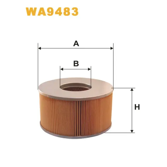 Фильтр воздуха Toyota Landcruiser Wix Filters (WA9483)