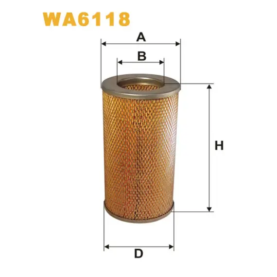Фильтр воздуха Toyota Hiace Wix Filters (WA6118)