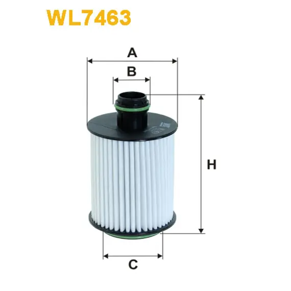 Фільтр оливи Opel Insignia 2.0CDTI Wix Filters (WL7463)