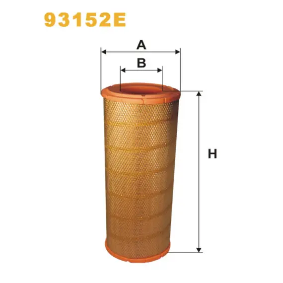 Фільтр повітря Daf 55 Wix Filters (93152E)