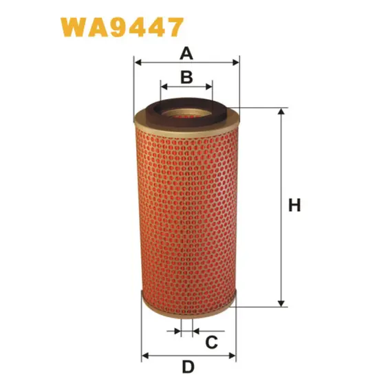 Фильтр воздуха Obsolete Wix Filters (WA9447)