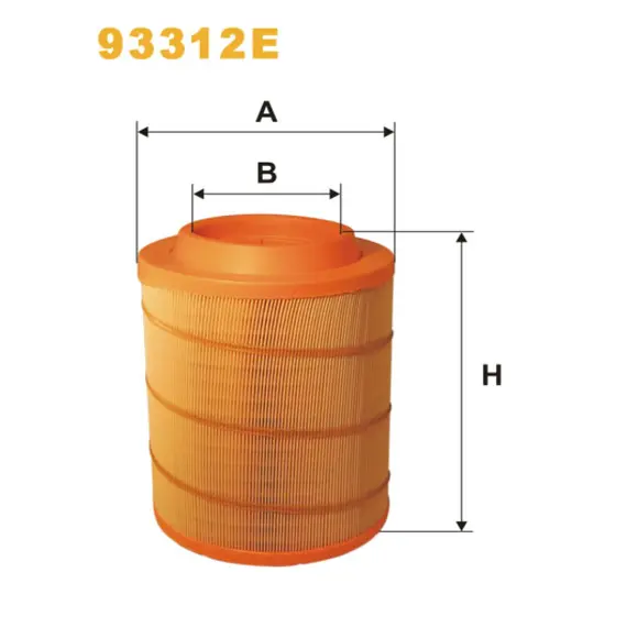 Фильтр воздуха M.A.N. TGL, TGM Wix Filters (93312E)