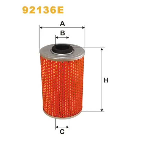Масляный фильтр Autosan A, H; Avia A; Zetor 7711, 7745 Wix Filters (92136E)