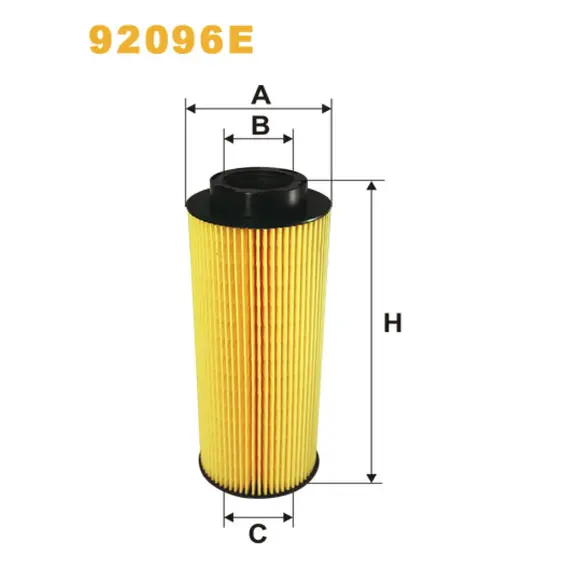Фільтр оливи Scania R, Serie 4 (94-164), T Wix Filters (92096E)