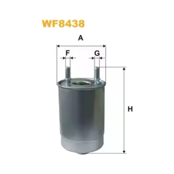 Фильтр топливный WIX FILTERS Renault (WF8438)