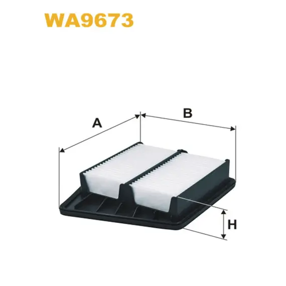 Фильтр воздуха Honda Accord IX (08-) Wix Filters (WA9673)