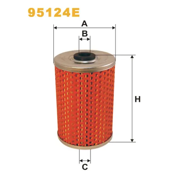 Фильтр топливный WIX FILTERS Renault, Robur (95124E)