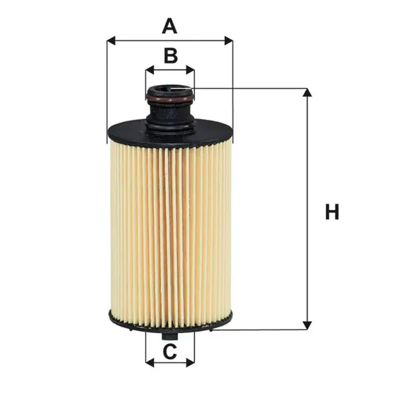 Масляный фильтр Wix Filters (WL7554) SSANG YONG Actyon, Korando II, Rexton W, Rodius II