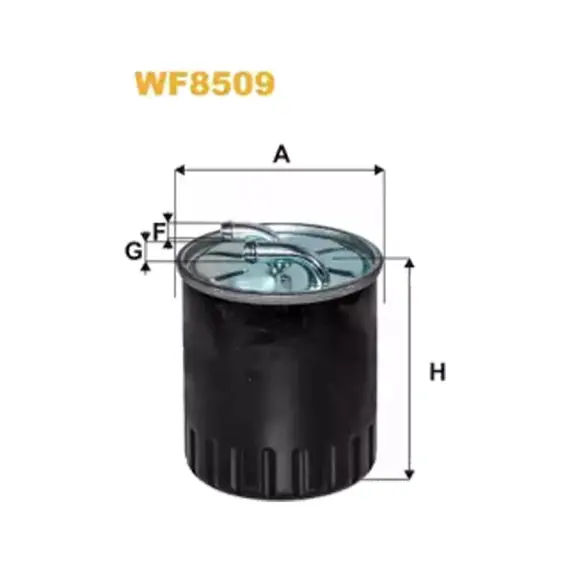 Фільтр паливний WIX FILTERS Chrysler, Mercedes-Benz (WF8509)