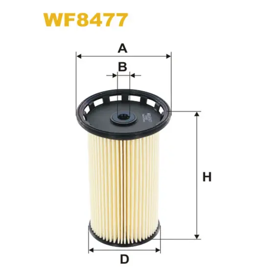 Фильтр топливный WIX FILTERS Audi, Seat, Skoda, Volkswagen (WF8477)