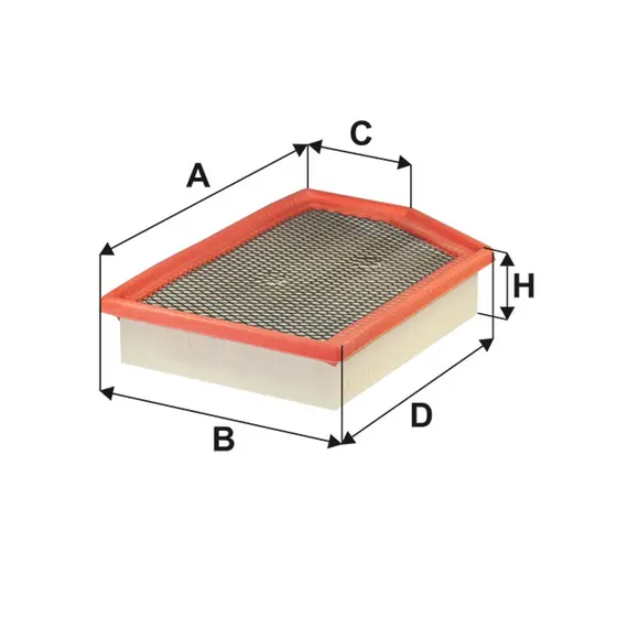 Фильтр воздуха Wix Filters (WA9863) - (Jeep Cherokee (14-16) / ( =WA9863))