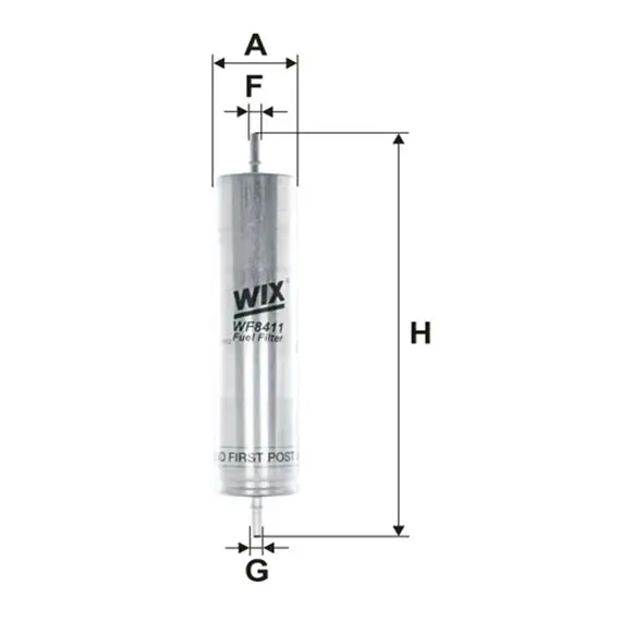 Фільтр паливний WIX FILTERS Landrover Freelander I (WF8411)