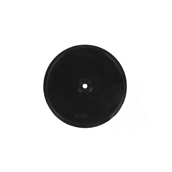 Мембрана ОП насоса №2 резиновая р. d=120, вн. d=9, фотография 2