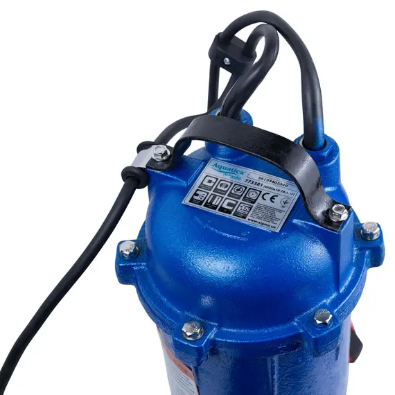 Насос каналізаційний 1.1кВт Hmax 10м Qmax 250л/хв AQUATICA mid (773381), фотография 3