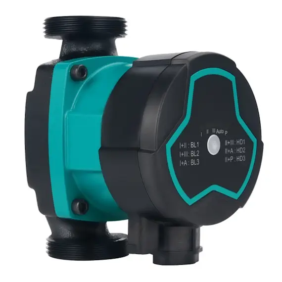 Насос циркуляційний енергозберігаючий 5-39Вт Hmax 6м Qmax 53л/хв Ø1½" 130мм + гайки Ø1" AQUATICA GPA25-6/130 III (774052), фотография 3