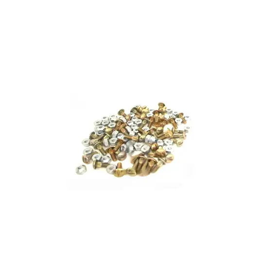 Болт John Deere H125891/92 + гайка M5.486х16 мм. крепления сегмента ножа короткие