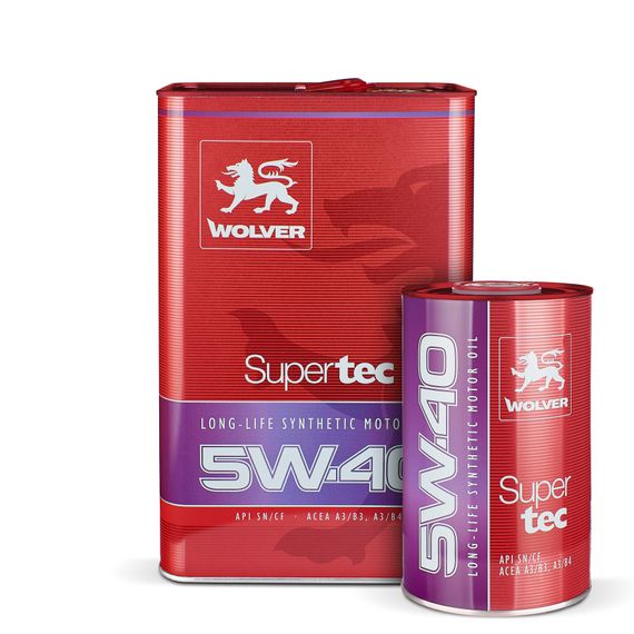 Олива 5W-40 SUPERTEC каністра 4л 4001 / 4260360940019, Об'єм, л: 4