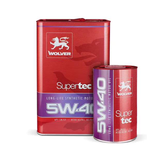 Олива 5W-40 SUPERTEC каністра 4л 4001 / 4260360940019, Об'єм, л: 4