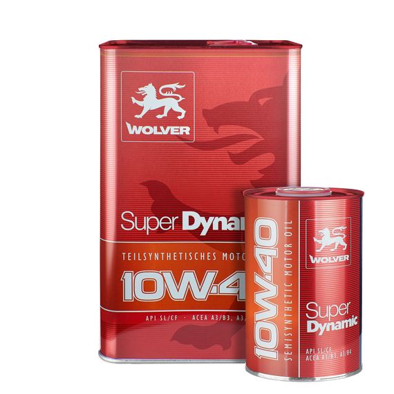Олива 10W-40 Wolver SUPER DYNAMIC каністра 1л 4109 / 4260360941092, Об'єм, л: 1