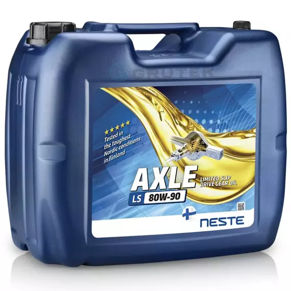 Масло трансмиссионное Neste Axle LS 80W-90 20л 214720