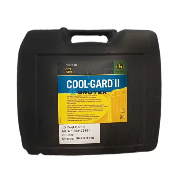 Рідина охолоджуюча (антифриз) жовтий Cool-Gard (John Deere) 20л YU76215-020