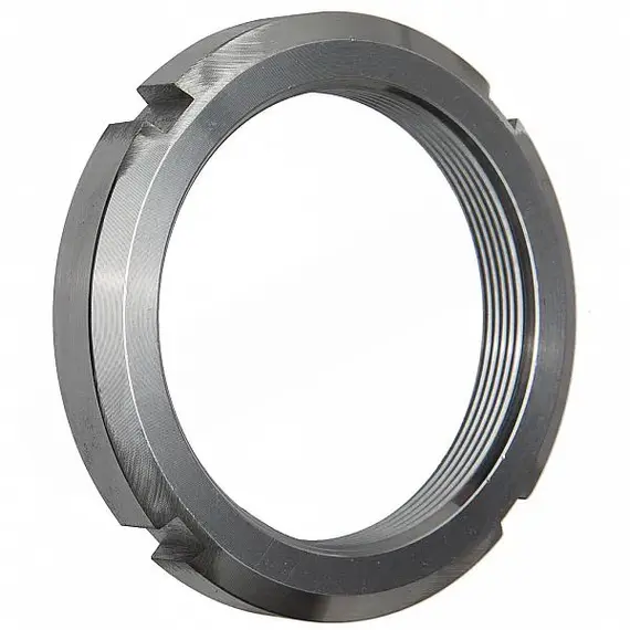 3030341 Гайка шлицевая M80x2 (Lemken) (KM16) Гайка шлицевая M80x2 (Lemken)