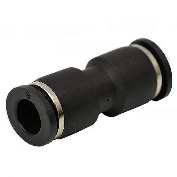 Перехідник швидкоз’єднувальний для пневматичних трубок 8mm / 6mm KAMAR