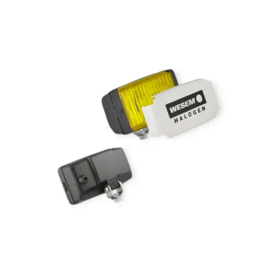 Фара протитум. прямокутна 138х78мм/H3/12-24В/70W/кришка/жовта WESEM WESEM HM1.07429.02