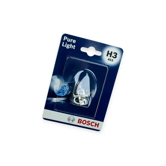 Лампа H3 12V 55 W BOSCH Pure Light (блістер) BOSCH 1987301006