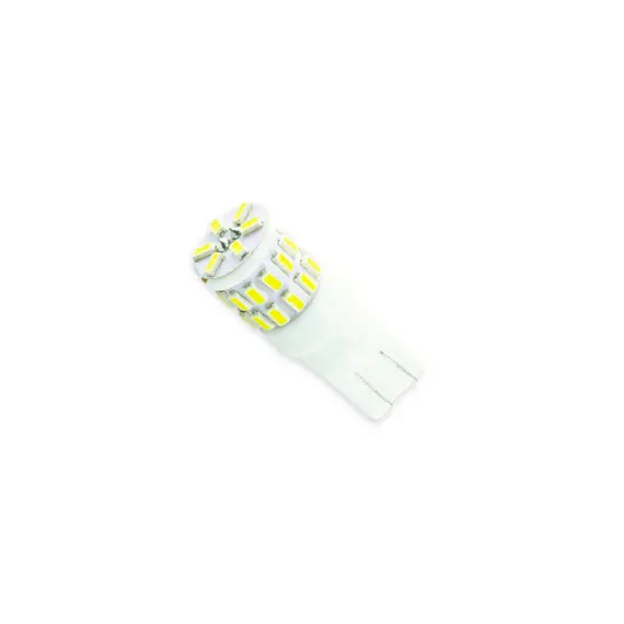 Лампа світлодіодна БЦ 12-5 лазер. WHITE 30 SMD 3014 ceramic CYCLONE T10-084 CER 3014-30 12V