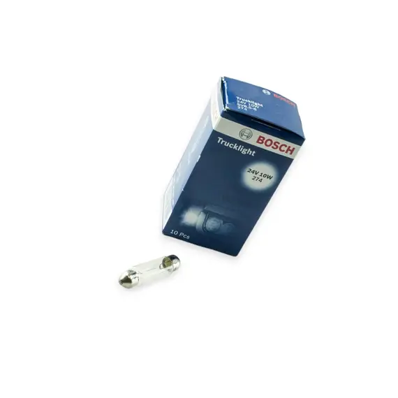 Лампа AC салону 24V10W 11*41mm SV8.5 BOSCH BOSCH 1987302521