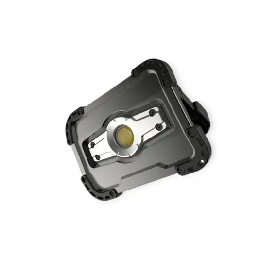 Прожектор світлодіод. акумулятор.10W COB 3.6W 2 режими Powerbank 5 Ач (вихід USB 5V) IP65 ГЕРМАНИЯ FL-1002W