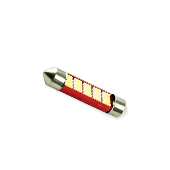 Лампа світлодіодна AC лазер. 12-10 WHITE 20*4014 42мм CYCLONE T11-033(42) CAN 4014-20 12-24V MJ