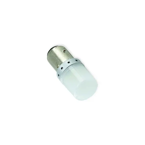 Лампа светодиодная А 12-21+5 WHITE 9 SMD 3030 CYCLONE S25-070 3030-9 12-24V
