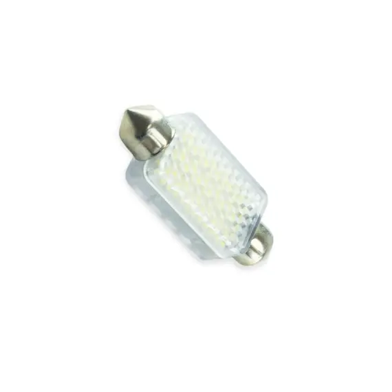 Лампа светодиодная AC лазер. 12-10 WHITE 36*3014 41мм 5000K 360L CYCLONE T11-024(41) 3014-36 12V
