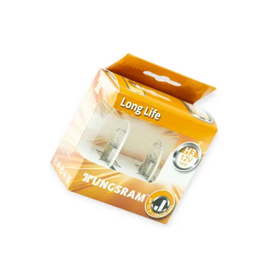 Лампа H3 12V 55 W Tungsram Long Life TUNGSRAM TU 50340LU B2