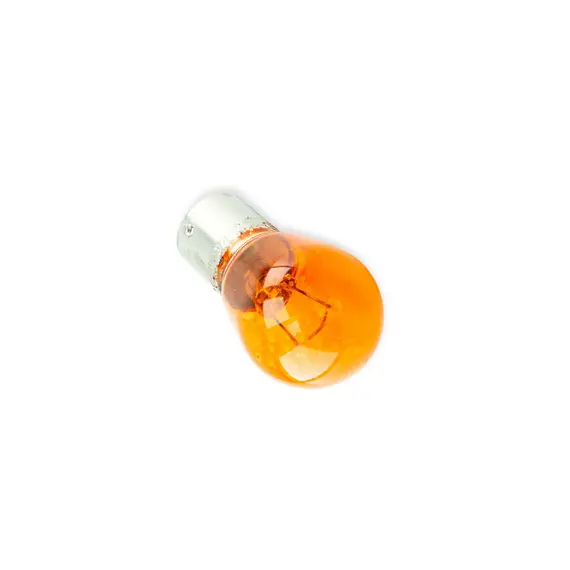 Лампа A 12V P21W BA15s КВАНТ AMBER KVANT 12V 21W BA15S Yellow