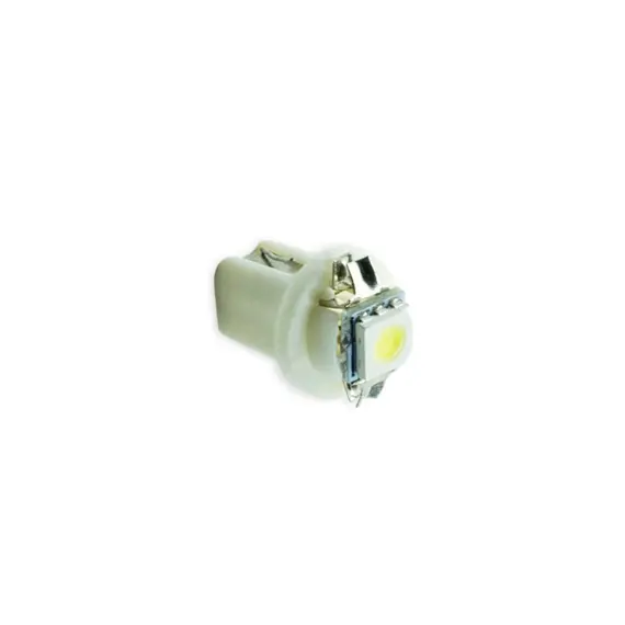 Лампа світлодіодна БЦ 12-1.2 WHITE 1 SMD T5 з патроном 12*16mm MEGALIGHT 16002
