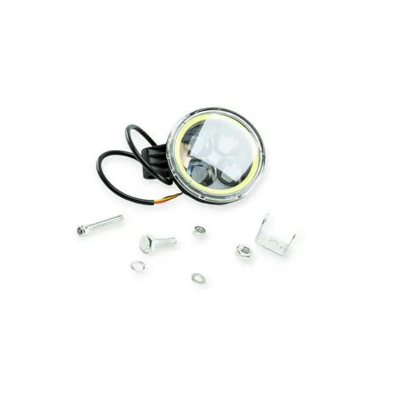 Фара дополнительная LED круглая 80х40 (Дм/Ш) 12W дальний свет SPOT MEGALIGHT 851-4-12W/S